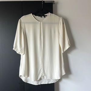 Theory 100% silk top Cream - Small